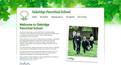 Desktop Screenshot of oakridgeschool.org.uk